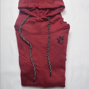DreamFitt Crimson Sport Hoodie